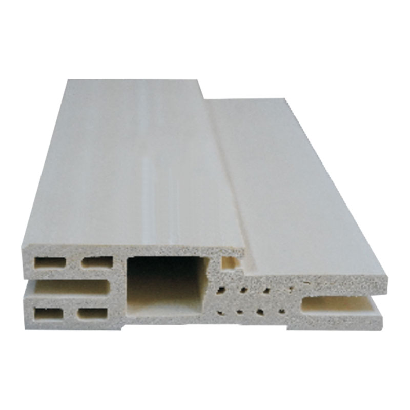 ওয়ার্প-প্রতিরোধী 100mm A-টাইপ WPC ডোর ফ্রেম 40mm থ্রেশহোল্ডের জন্য